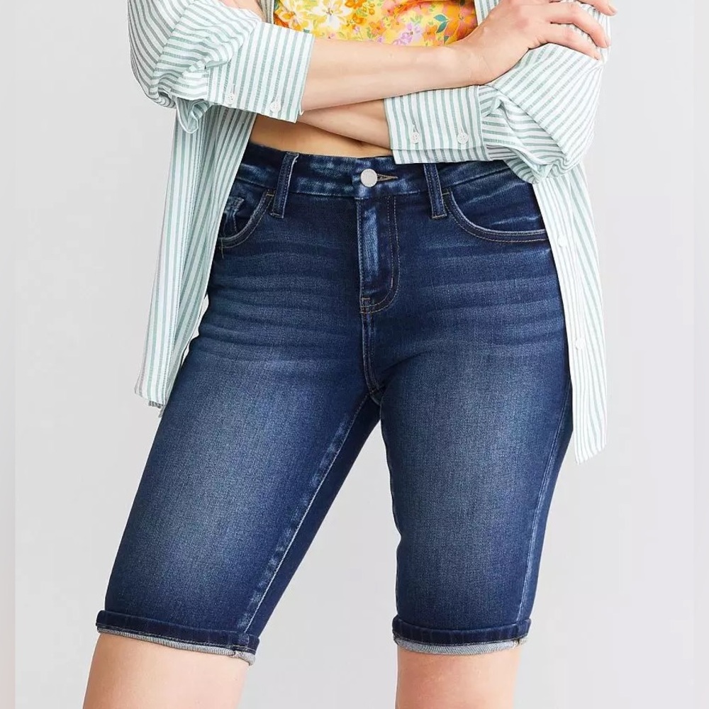 ❤️3/$30 KanCan Signature Mid-Rise Bermuda Stretch Short